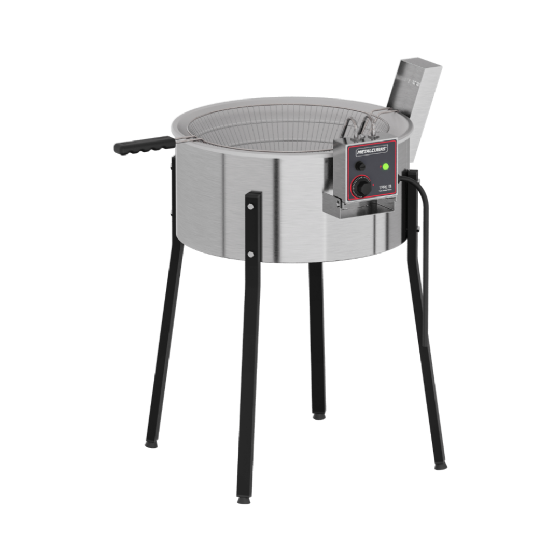 Fritadeira Tacho de Fritura Elétrico 15 Litros TFRE 15 Alumínio 220v Metalcubas