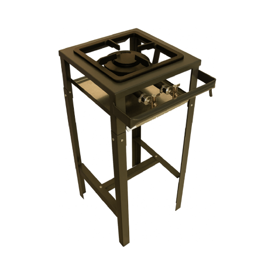 Fogão Industrial 1 Boca Dupla Baixa Pressão Metal Brey