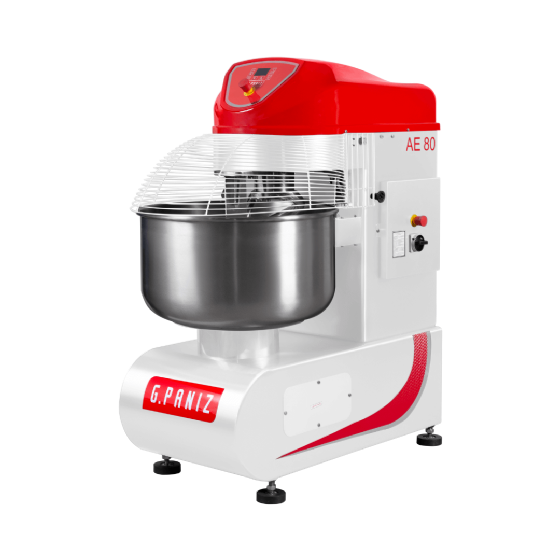 Amassadeira Espiral 80 kg AE 80 G2 2 Velocidades Epóxi 380v Trifásica G Paniz