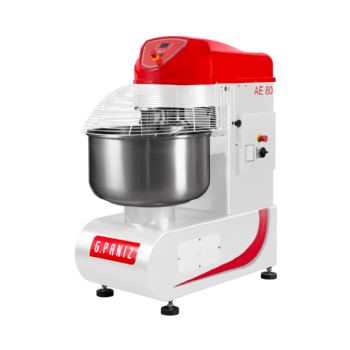 Amassadeira Espiral 80 kg AE 80 G2 2 Velocidades Epóxi 380v Trifásica G Paniz