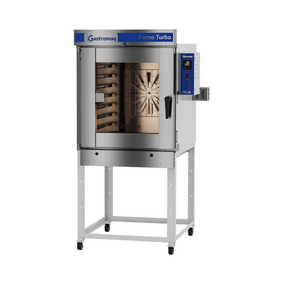 Forno Turbo 8 Esteiras à Gás FTG 8 Gastromaq
