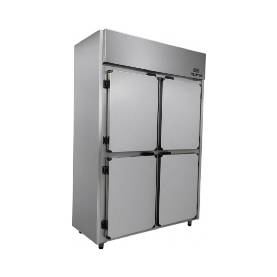 Refrigerador Comercial Mini Camara 4 Portas Inox 220v Klima