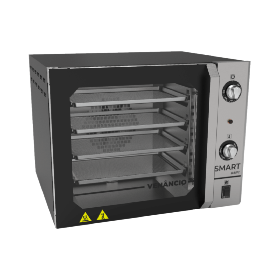Forno Convector Preto Smart Basic Elétrico 220v Venâncio