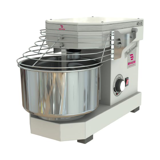 Amassadeira Espiral 05 kg AES-05 10 Velocidades Branca Bivolt Braesi