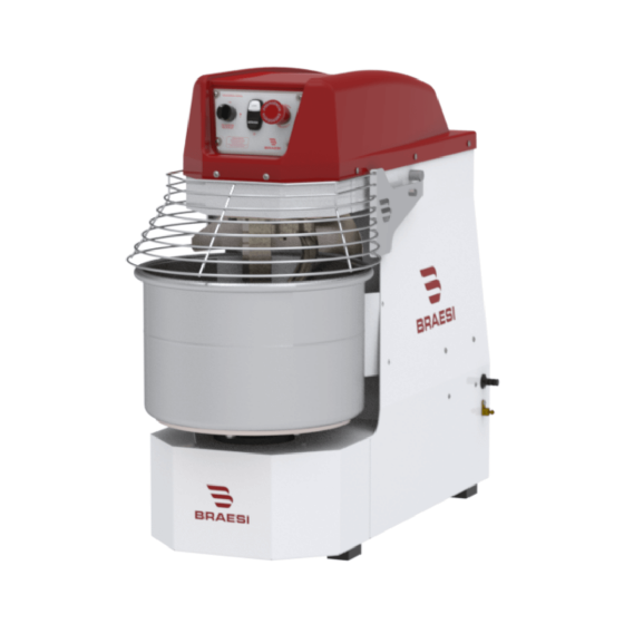 Amassadeira Espiral 2 Velocidades 15 kg AES 15/1 G3 220v Braesi