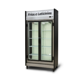Expositor Refrigerado Frios e Laticínios Modelo Júnior 2 Portas 220v Chimafrio