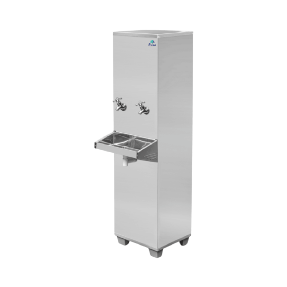 Bebedouro Industrial de Coluna 2 Geladas Inox 25 Litros 110v Frisbel