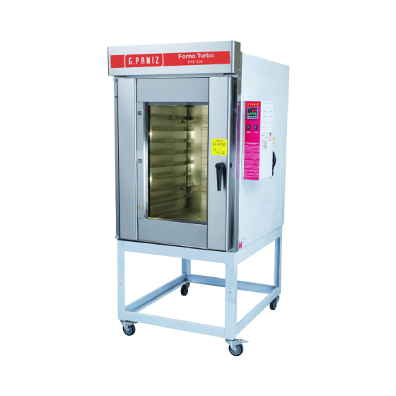 Forno Turbo 10 Esteiras Elétrico FTE-300 380v Trifásico G Paniz