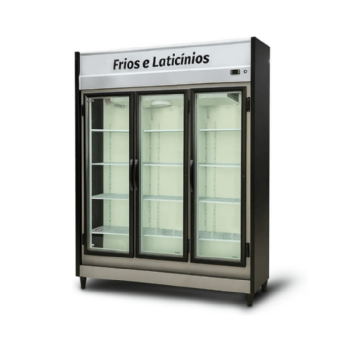 Expositor Refrigerado Frios e Laticínios 3 Portas 220v Chimafrio
