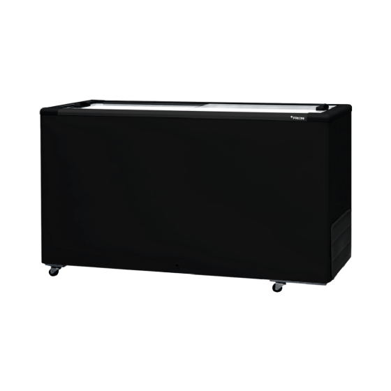 Freezer Horizontal 503 Litros Preto Porta de Vidro HCEB 503 220v Fricon