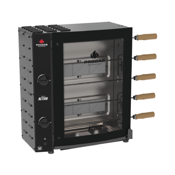 Forno Assador Rotativo com Infravermelho PRAC-05I Bivolt Progás