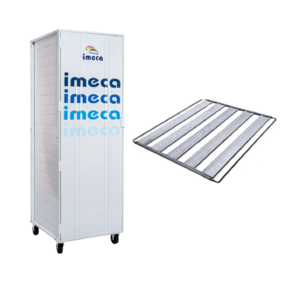 Kit Armário de Crescimento com Esteiras 5 Tiras Talas 7 cm 58 x 70 Imeca