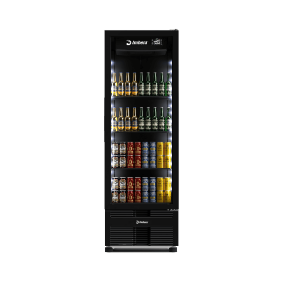 Cervejeira 569 Litros Porta de Vidro Full Black CCV355 Bivolt Inverter Imbera