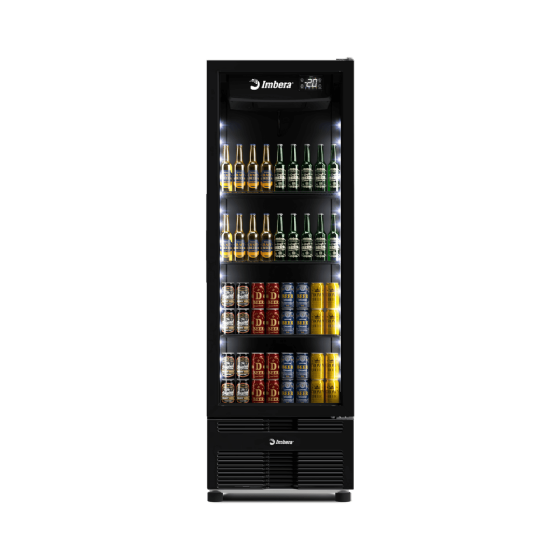 Cervejeira 485 Litros Porta de Vidro Full Black CCV315 220V Imbera