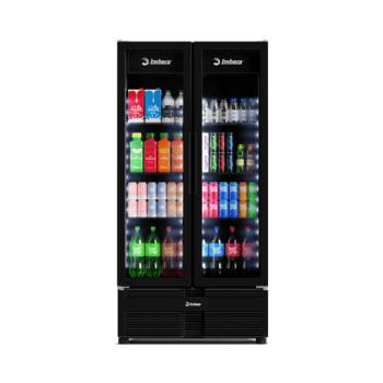 Refrigerador Vertical 2 Portas de Vidro 810L G326 Bivolt Inverter Imbera