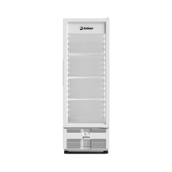 Freezer Vertical Tripla Ação 576 Litros Porta de Vidro Branca EVZ21 220v Imbera
