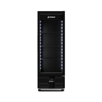 Freezer Vertical Tripla Ação 576 Litros Porta de Vidro Preta EVZ21 220v Imbera