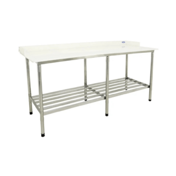 Mesa de Trabalho com Testeira em Poliestireno 190x70 Desmontável Imeca