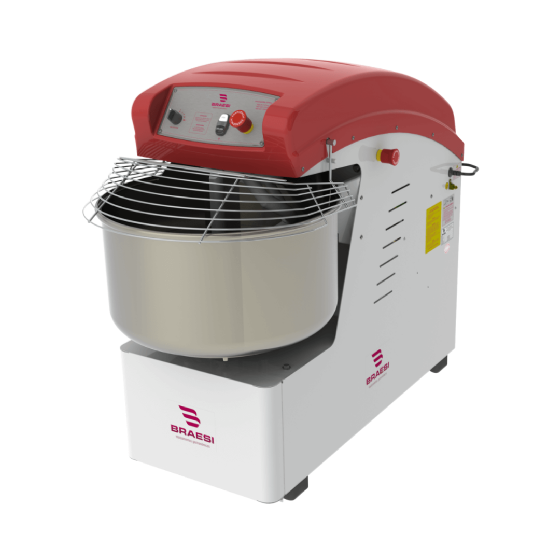 Amassadeira Espiral 40 kg AES 40/1 G3 2 Velocidades 220v Trifásico Braesi
