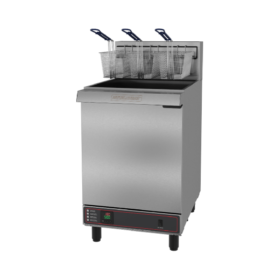 Fritadeira a Gás Industrial 45 Litros Zona Fria de Óleo FOG 3 C 220v Metalcubas