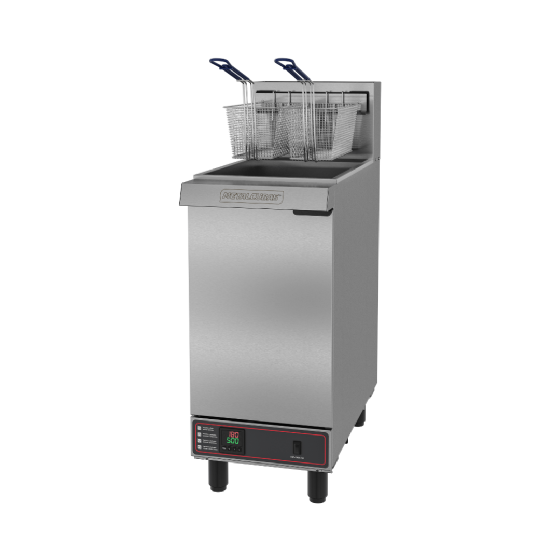 Fritadeira a Gás Industrial 30 Litros Zona Fria de Óleo FOG 2 C 220v Metalcubas