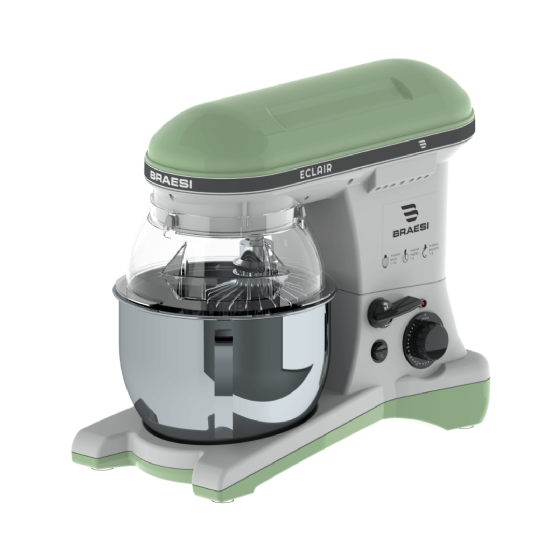Batedeira Planetária Eclair BP-500 Verde Bivolt Braesi