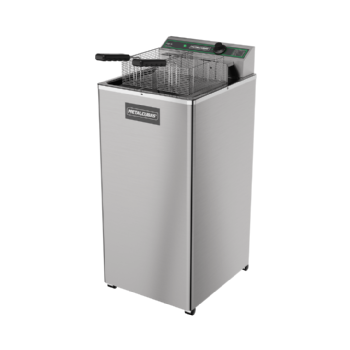 Fritadeira Elétrica Zona Fria de Óleo 15 Litros 5500 W FOE 15 P 220v Metalcubas