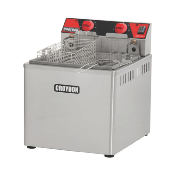 Fritadeira Elétrica Zona Fria de Óleo 15 Litros 8000 W FZM8 M 220v Croydon