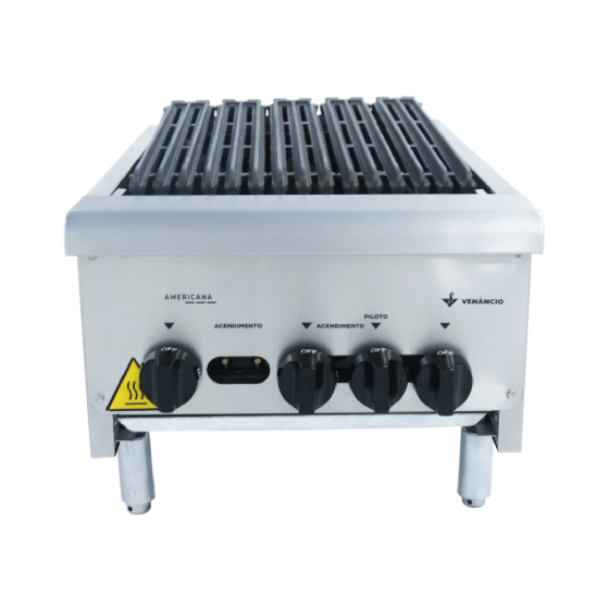Chapa Char Broiler Americana CGG45 a Gás Venâncio
