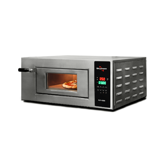 Forno Lastro Elétrico Digital Para Pizza FLP-400D 220v Skymsen