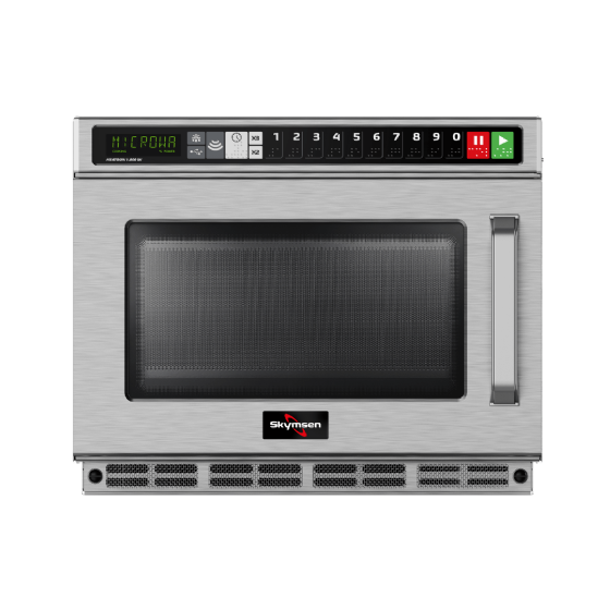 Forno Micro-Ondas Comercial Heatron com Duplo Magnetron 17 Litros MW1800D 220v Skymsen