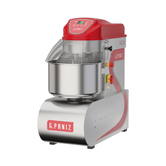 Amassadeira Espiral 2 Velocidades Inox AE 25 G2 Trifásico 220v G Paniz