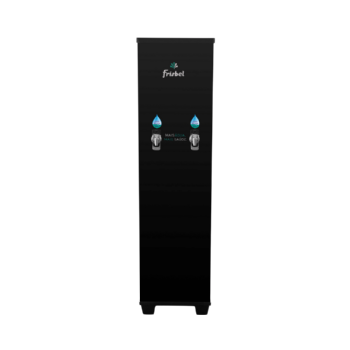 Bebedouro Industrial de Coluna 1 Gelada 1 Natural 25 Litros 220v Office Black Frisbel