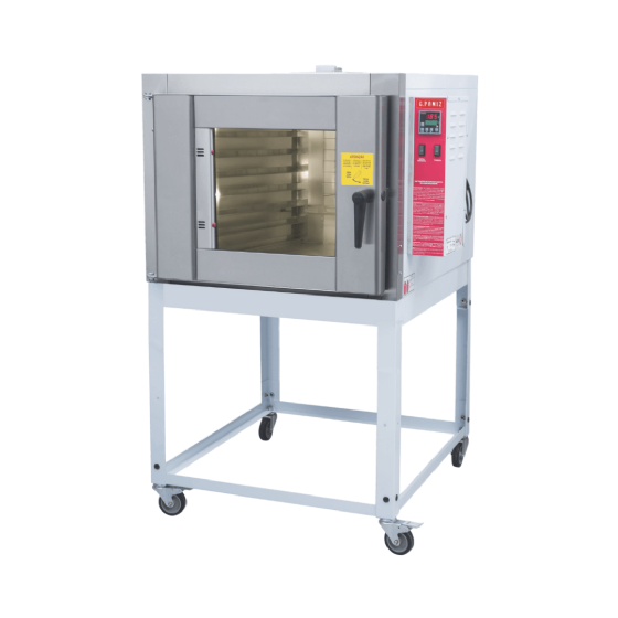 Forno Turbo 5 Esteiras Elétrico FTE 150 Trifásico 380v G Paniz