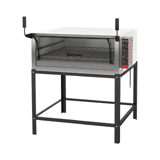 Forno Lastro Elétrico Pedra Refratária Simples FLE 950 PG 220v Inox Gastromaq