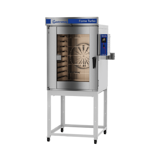 Forno Turbo 10 Esteiras Elétrico FTE 10 Epóxi Trifásico 220v Gastromaq