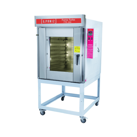 Forno Turbo 8 Esteiras Elétrico FTE 240 Trifásico 220v G Paniz