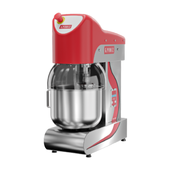 Batedeira Planetária Inox 12 Litros BP 12 RP 220v G Paniz