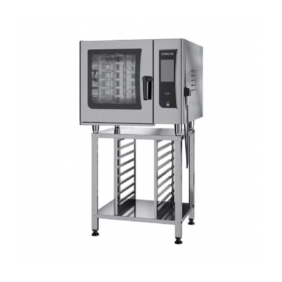 Forno Combinado Profissional com Cavalete CCS06 Trifásico 220V Grano