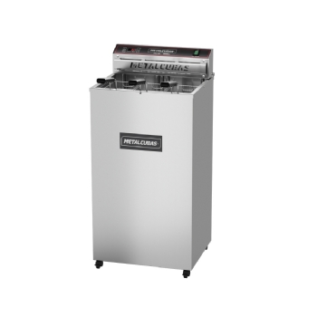 Fritador Água e Óleo Elétrico 25 Litros De Pedestal 220V Fao 25 800W Metalcubas