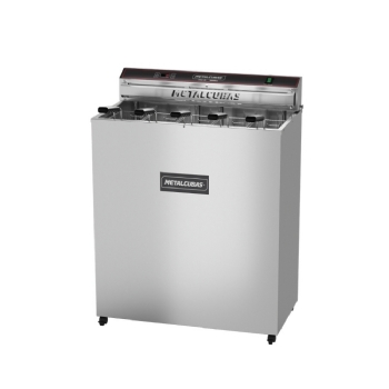 Fritador Água e Óleo Elétrico 45 Litros De Pedestal 220V FAO 45 Metalcubas