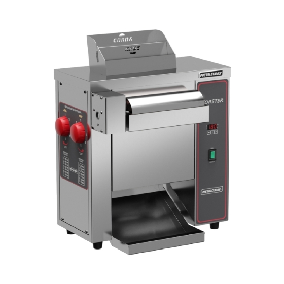 Tostador De Pão Com Mantegueira Profissional Inox 220v TP 300 M Metalcubas