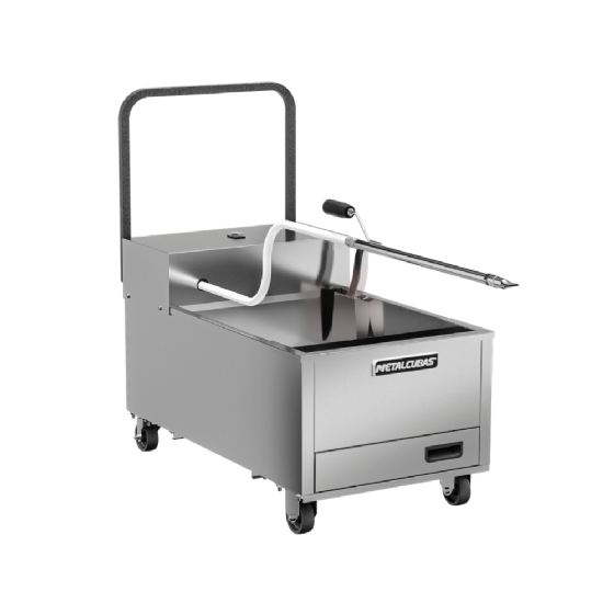 Filtrador De Óleo Profissional Inox 220v FO 45 Metalcubas