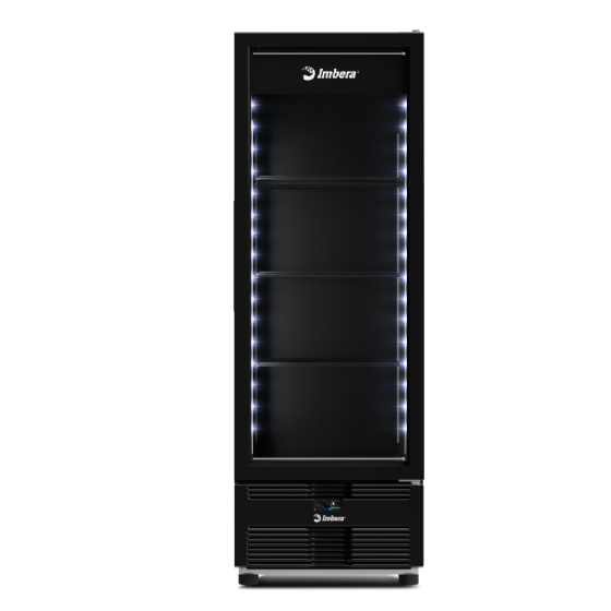 Freezer Vertical Tripla Ação 597 Litros Porta de Vidro Full Black EVZ21 MAX-T1 220v Imbera