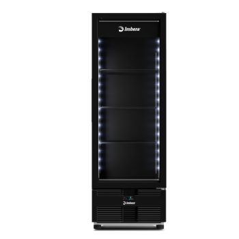 Freezer Vertical Tripla Ação 597 Litros Porta de Vidro Full Black EVZ21 MAX-T1 220v Imbera
