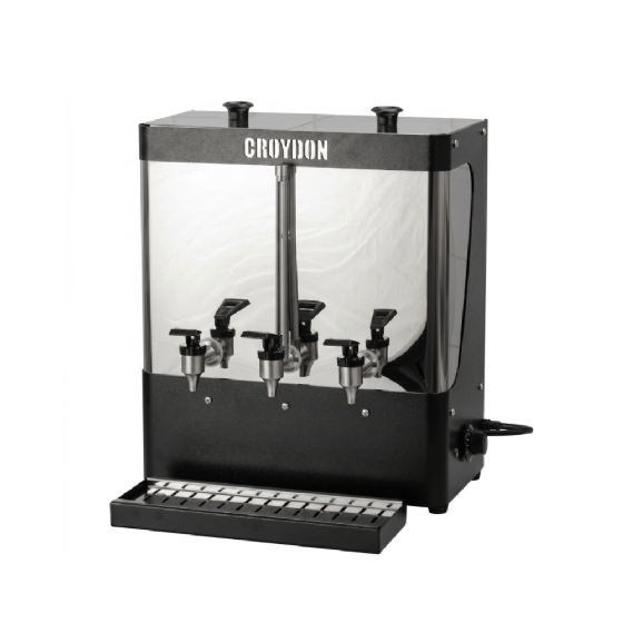 Cafeteira Elétrica Industrial Luxo 8 Litros CL42 220v Croydon