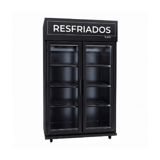 Expositor Refrigerado Practice Frios e Lacticínios 2 Portas 706 Litros 220v Klima