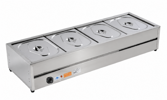Rechaud Retangular Aquecido 4 Cubas 220v Ibet