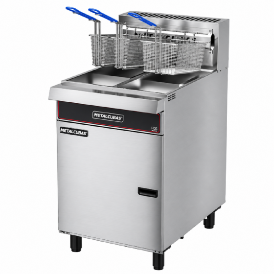 Fritadeira Elétrica Água e Óleo Premium FAO 3 C Duplo PRM 380v Metalcubas