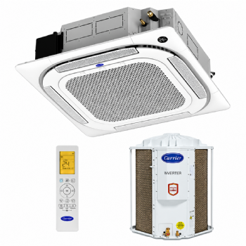 Ar-Condicionado Split Cassete Inverter 4 Vias 36.000 BTU Frio 220v Carrier 38CCVD36515MC